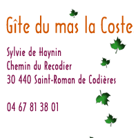 G&icirc;te du mas la Coste