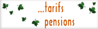Tarifs pensions