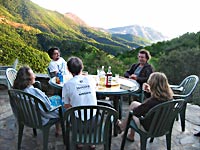 La terrasse du gîte